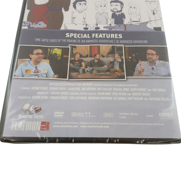 The Best of Rooster Teeth Animated Adventures & Vol. 2 DVD Comedy Collection Set - Picture 5 of 11